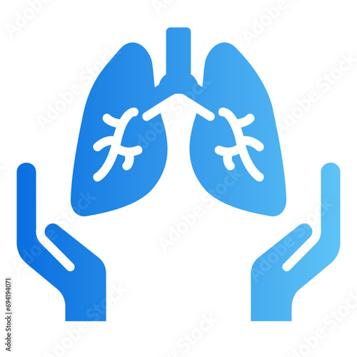 healthcare gradient icon