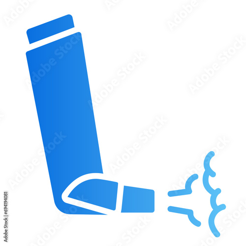 inhaler gradient icon