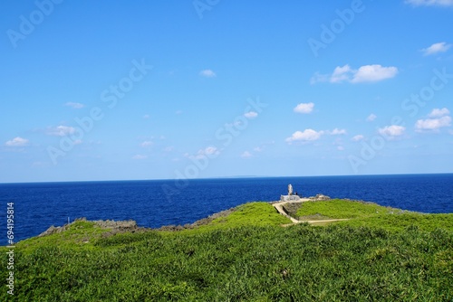 Landscape of Cape Hedo, Okinawa photo