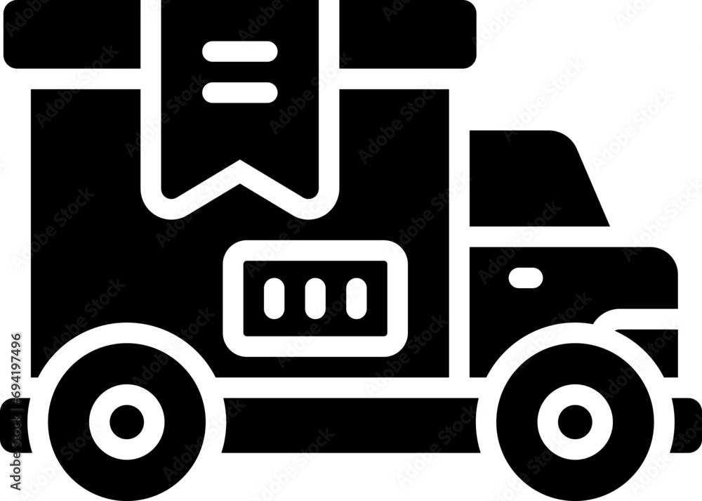 delivery truck icon. vector line icon for your website, mobile, presentation, and logo design. delivery truck icon. vector line icon for your website, mobile, presentation, and logo design.