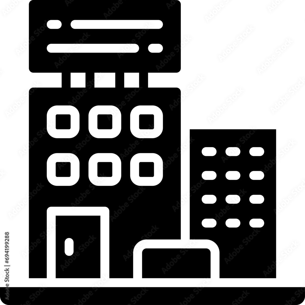 news office icon. vector glyph icon for your website, mobile, presentation, and logo design. news office icon. vector glyph icon for your website, mobile, presentation, and logo design.
