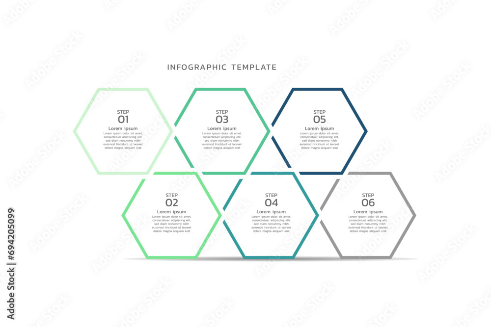Infographic business template with elements Infographic business template with elements