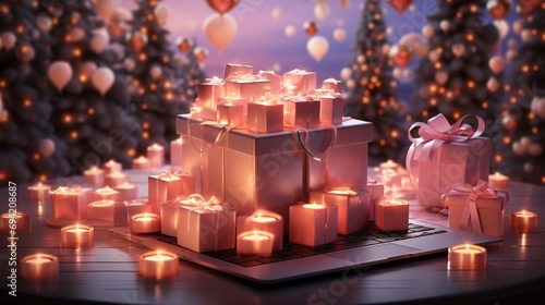 E-Celebrations Unleashed  Digital Holiday Greeting Card Extravaganza