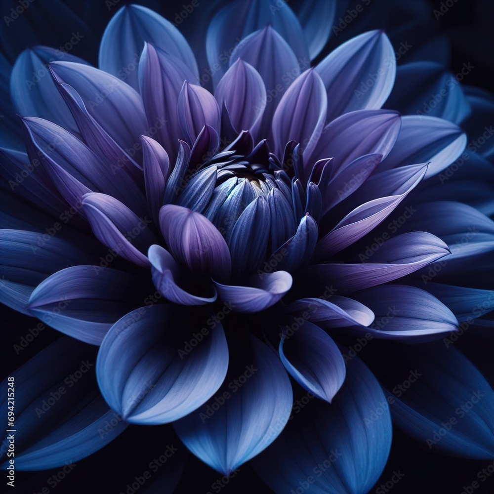 blue dahlia flower blue dahlia flower