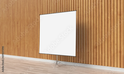                                   Flip Chart Stand Mock up