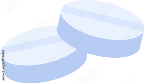 Hazardous waste pollution. Expired pills icon. Toxic Materials. Hazardous waste separation problem. Element for infographics design. Simple flat vector isolated on white background
