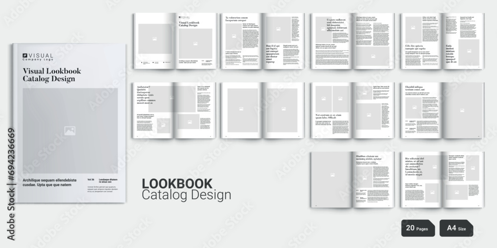Lookbook Catalog Design Architecture Catalog Layout Product Catalog