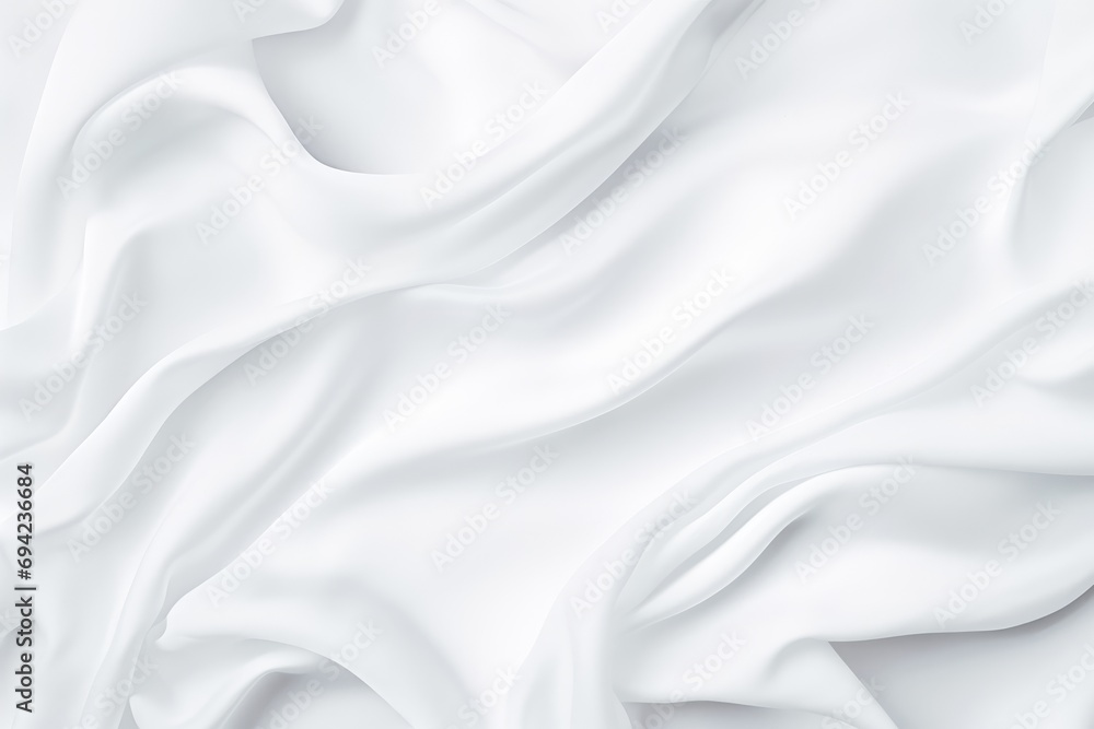 Crumpled Paper Background. White and Gray Texture Crumpled Paper Background. White and Gray Texture
