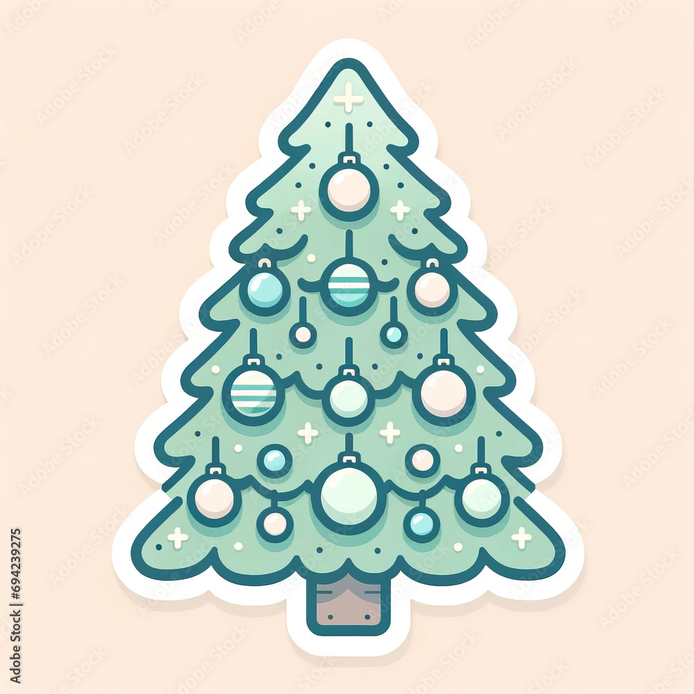 Christmas Tree Illustration Christmas Tree Illustration