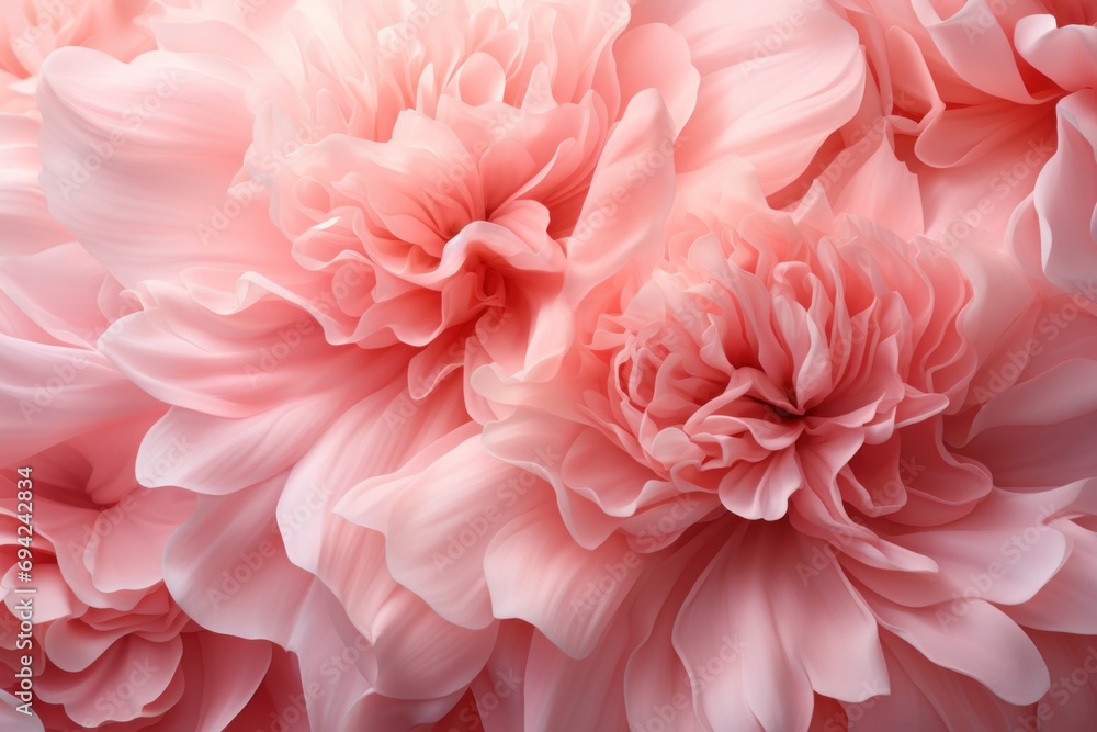Gentle pink background of peony flowers petals macro photo, closeup view, pink floral background Gentle pink background of peony flowers petals macro photo, closeup view, pink floral background