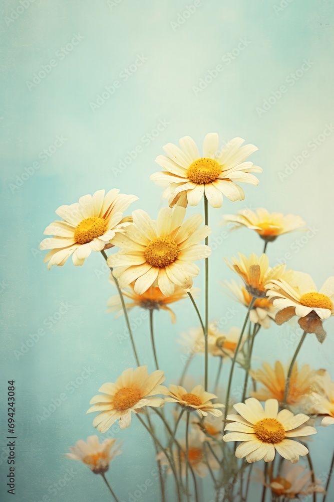 A yellow wild flowers background A yellow wild flowers background