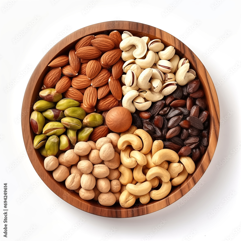mix of nuts almonds, hazelnuts, macademia, pistachios and cashew mix of nuts almonds, hazelnuts, macademia, pistachios and cashew