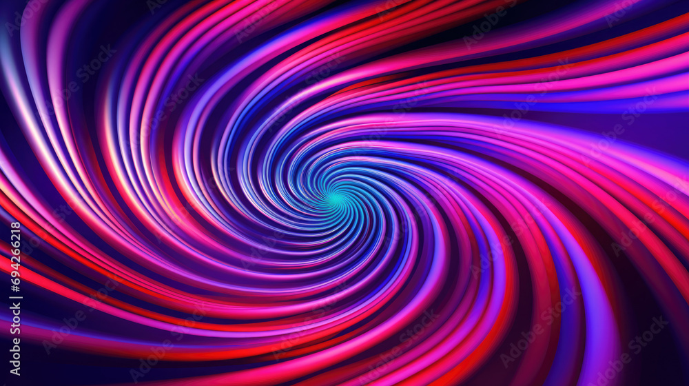 abstract spherical object, background with many swirling stripes. The stripes are painted in a gradient that goes from blue to purple to warm orange, creating a striking contrast. abstract spherical object, background with many swirling stripes. The stripes are painted in a gradient that goes from blue to purple to warm orange, creating a striking contrast.