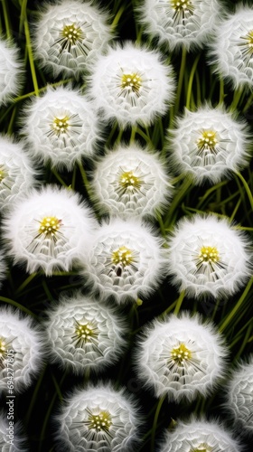 Dandelion background  photo