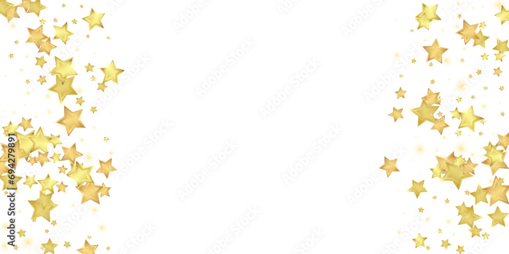 Magic stars vector overlay. Gold stars scattered Magic stars vector overlay. Gold stars scattered