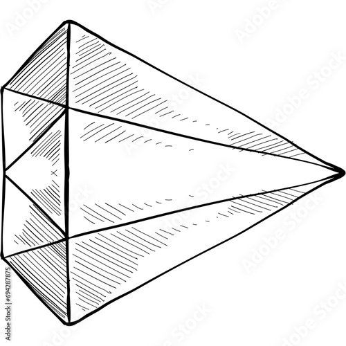 diamond handdrawn illustration