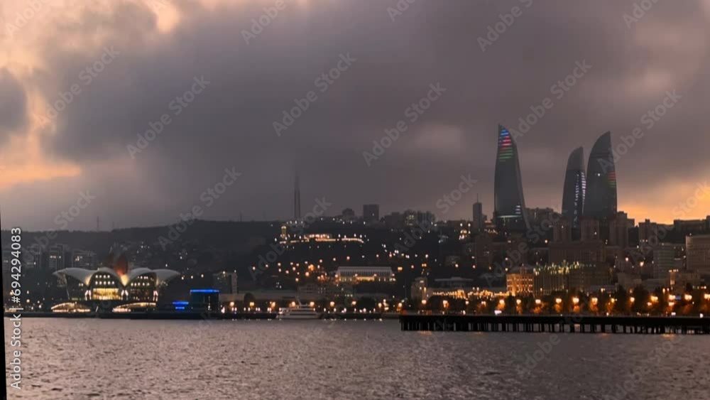 The Flame Tower in Baku, Azerbaijan,
The Flame Tower in Baku, Azerbaijan,