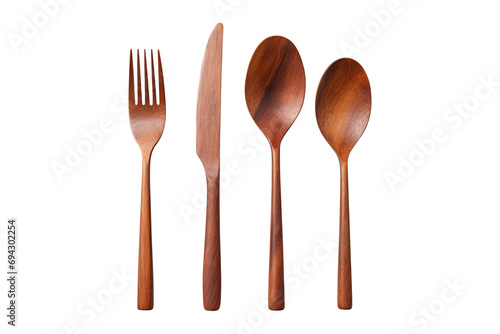 wooden kitchen utensils isolated on transparent background Remove png, Clipping Path, pen tool