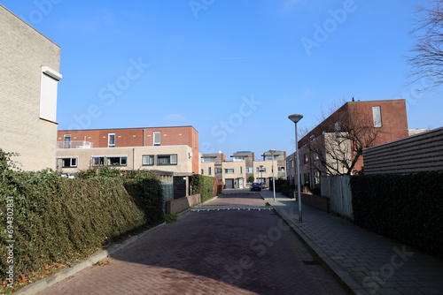 Houses in the Esse Hoog district of Nieuwerkerk aan den Ijssel photo