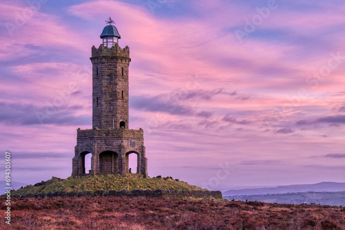 Morning Sky from Darwen Tower (Jubilee Tower), Lancashire, UK