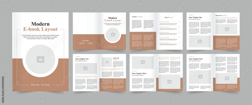 Multipurpose eBook Template and Clean eBook Design Multipurpose eBook Template and Clean eBook Design
