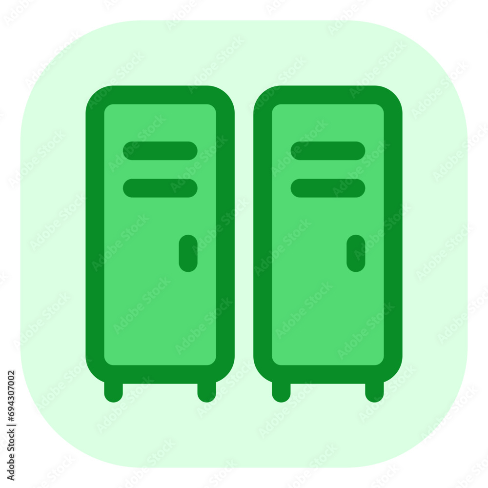 Editable locker, changing room vector icon. Part of a big icon set family. Perfect for web and app interfaces, presentations, infographics, etc Editable locker, changing room vector icon. Part of a big icon set family. Perfect for web and app interfaces, presentations, infographics, etc