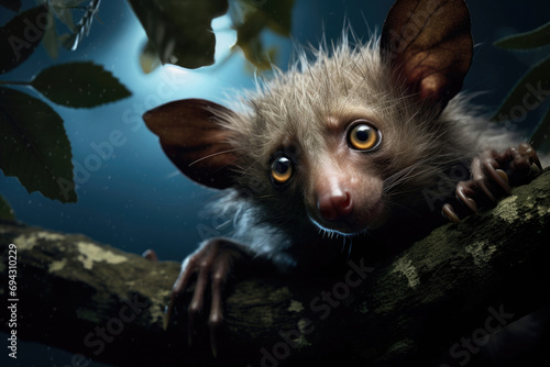 Mystical allure of the Aye-Aye, an elusive and nocturnal primate