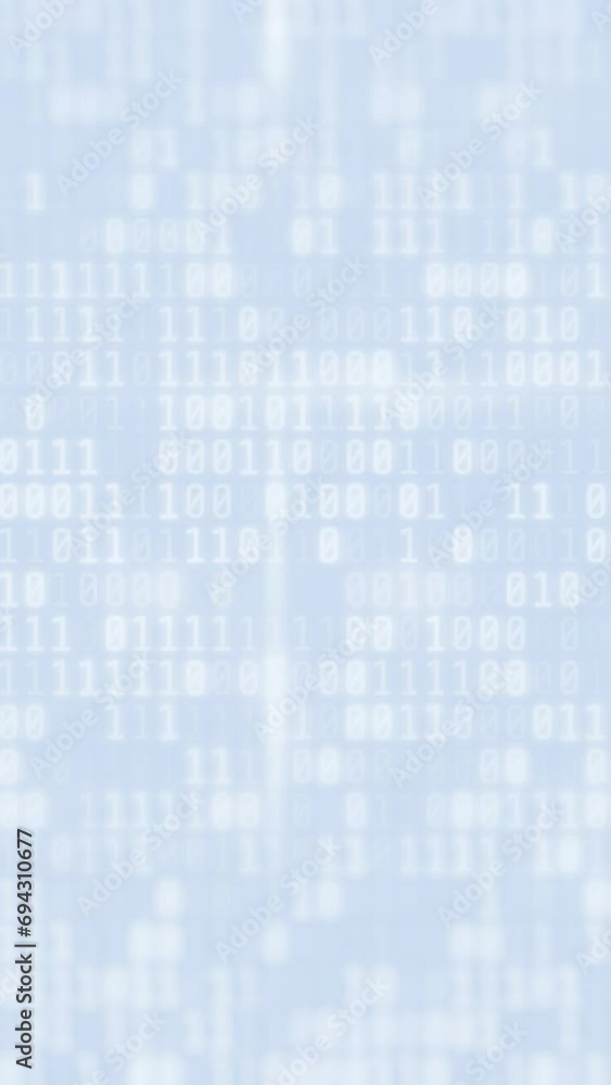 Light binary code moving in digital space. Light binary code moving in digital space.