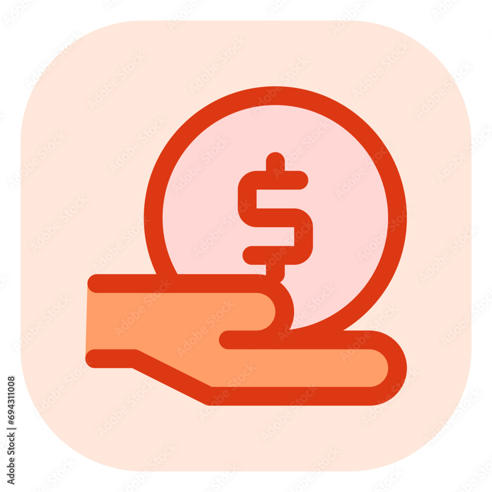 Editable donation hand gesture vector icon. Part of a big icon set family. Perfect for web and app interfaces, presentations, infographics, etc Editable donation hand gesture vector icon. Part of a big icon set family. Perfect for web and app interfaces, presentations, infographics, etc