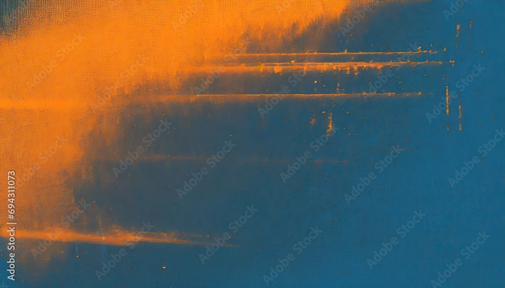 Blue and orange background with space for design. Blue and orange background with space for design.