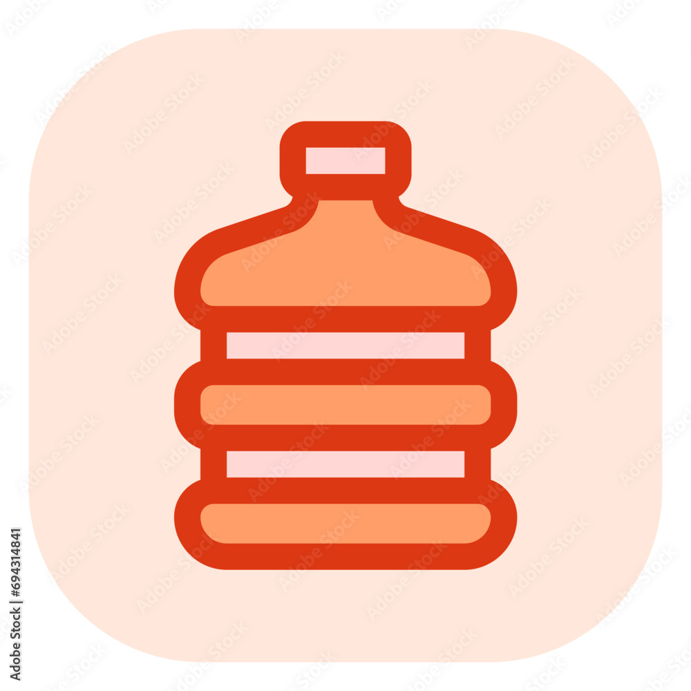 Editable water gallon vector icon. Part of a big icon set family. Perfect for web and app interfaces, presentations, infographics, etc Editable water gallon vector icon. Part of a big icon set family. Perfect for web and app interfaces, presentations, infographics, etc