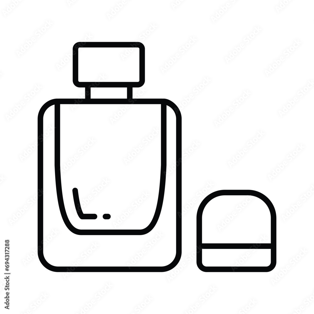 Scalable icon of perfume, unique vector of fragrance bottle Scalable icon of perfume, unique vector of fragrance bottle