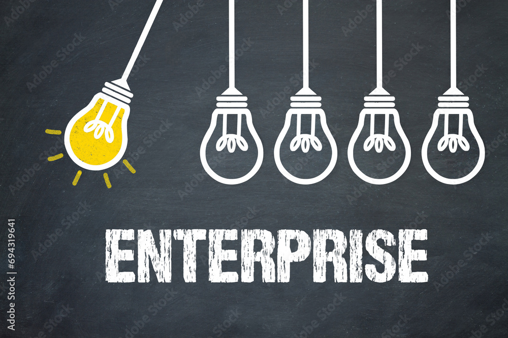 Fototapeta premium Enterprise 