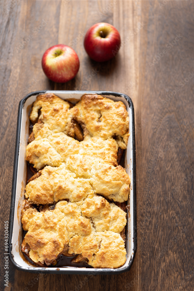 baked apple cobbler