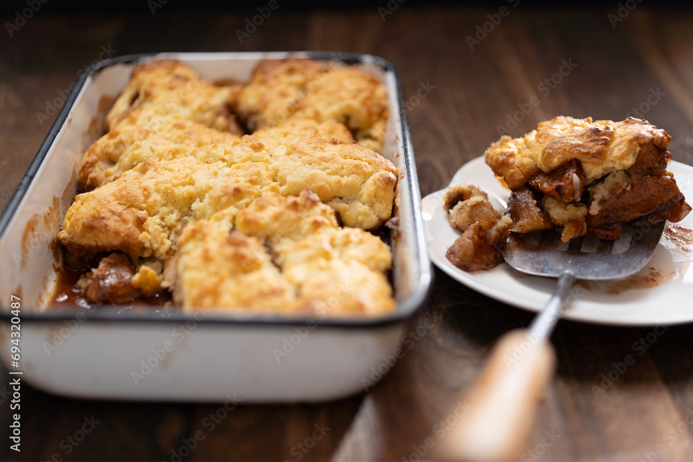 baked apple cobbler