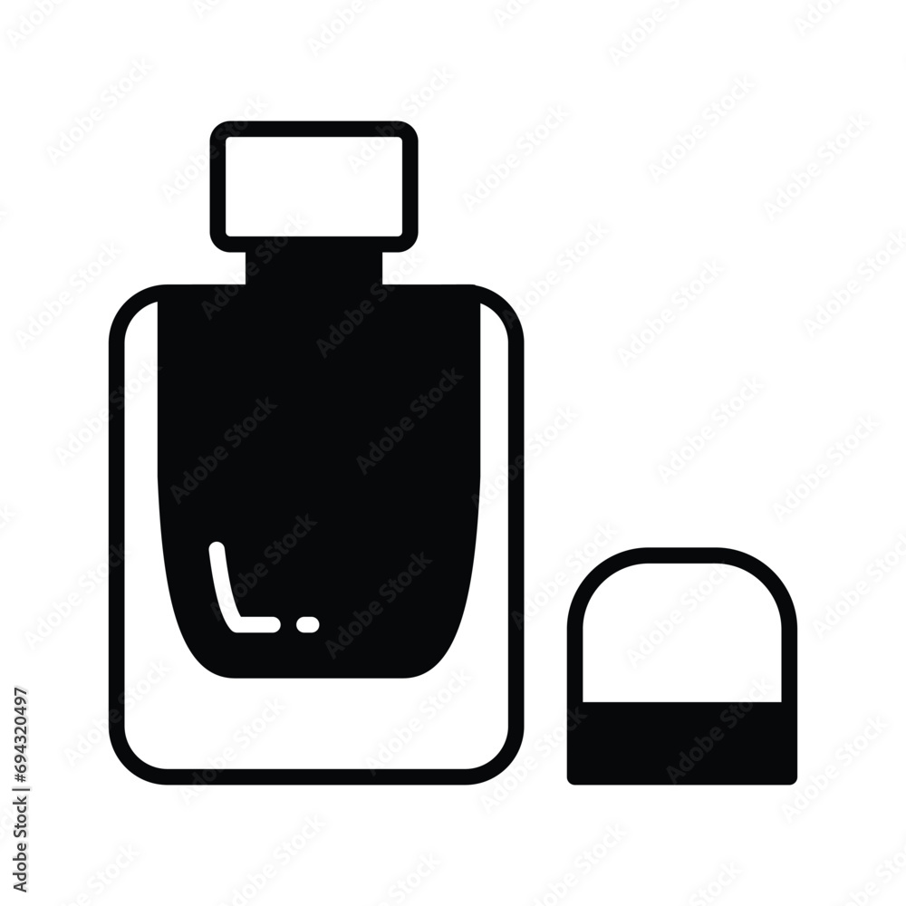 Scalable icon of perfume, unique vector of fragrance bottle Scalable icon of perfume, unique vector of fragrance bottle