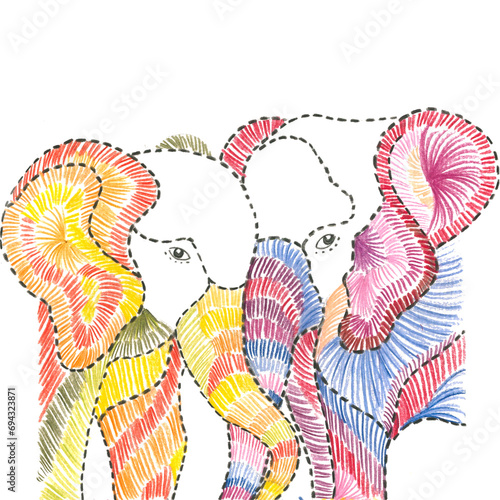 Elephant graphic