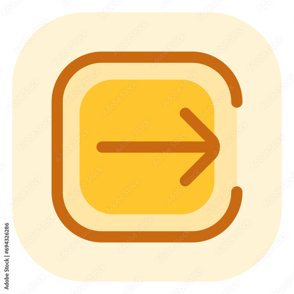 Editable vector logout exit icon. Part of a big icon set family. Perfect for web and app interfaces, presentations, infographics, etc Editable vector logout exit icon. Part of a big icon set family. Perfect for web and app interfaces, presentations, infographics, etc