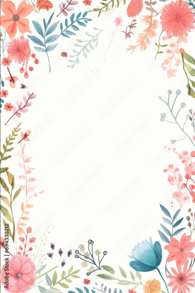 Poster frame for Valentine's Day, birthday, wedding, Mother's Day, Happy March 8th. Beautiful illustration Poster frame for Valentine's Day, birthday, wedding, Mother's Day, Happy March 8th. Beautiful illustration