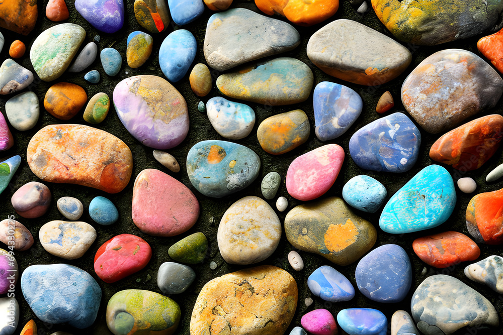 a stone background. Generative AI a stone background. Generative AI