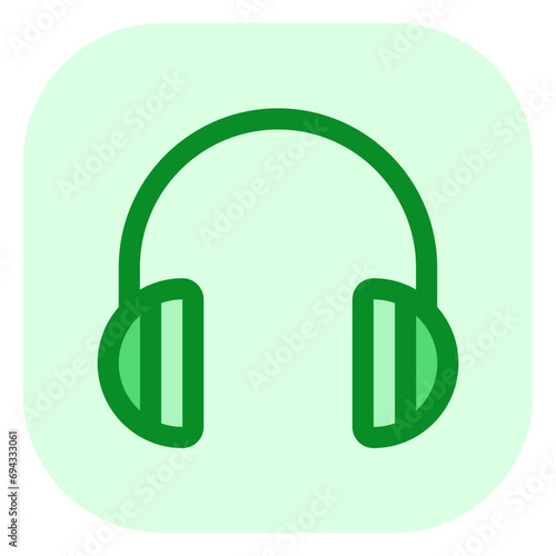 Editable vector headphones earmuffs icon. Black, transparent white background. Part of a big icon set family. Perfect for web and app interfaces, presentations, infographics, etc