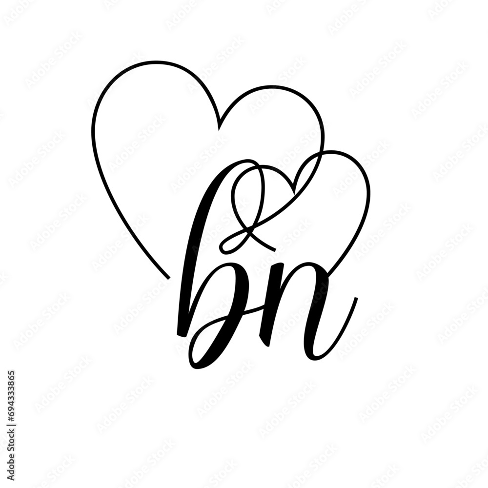 A hand-drawn signature logo design template A hand-drawn signature logo design template