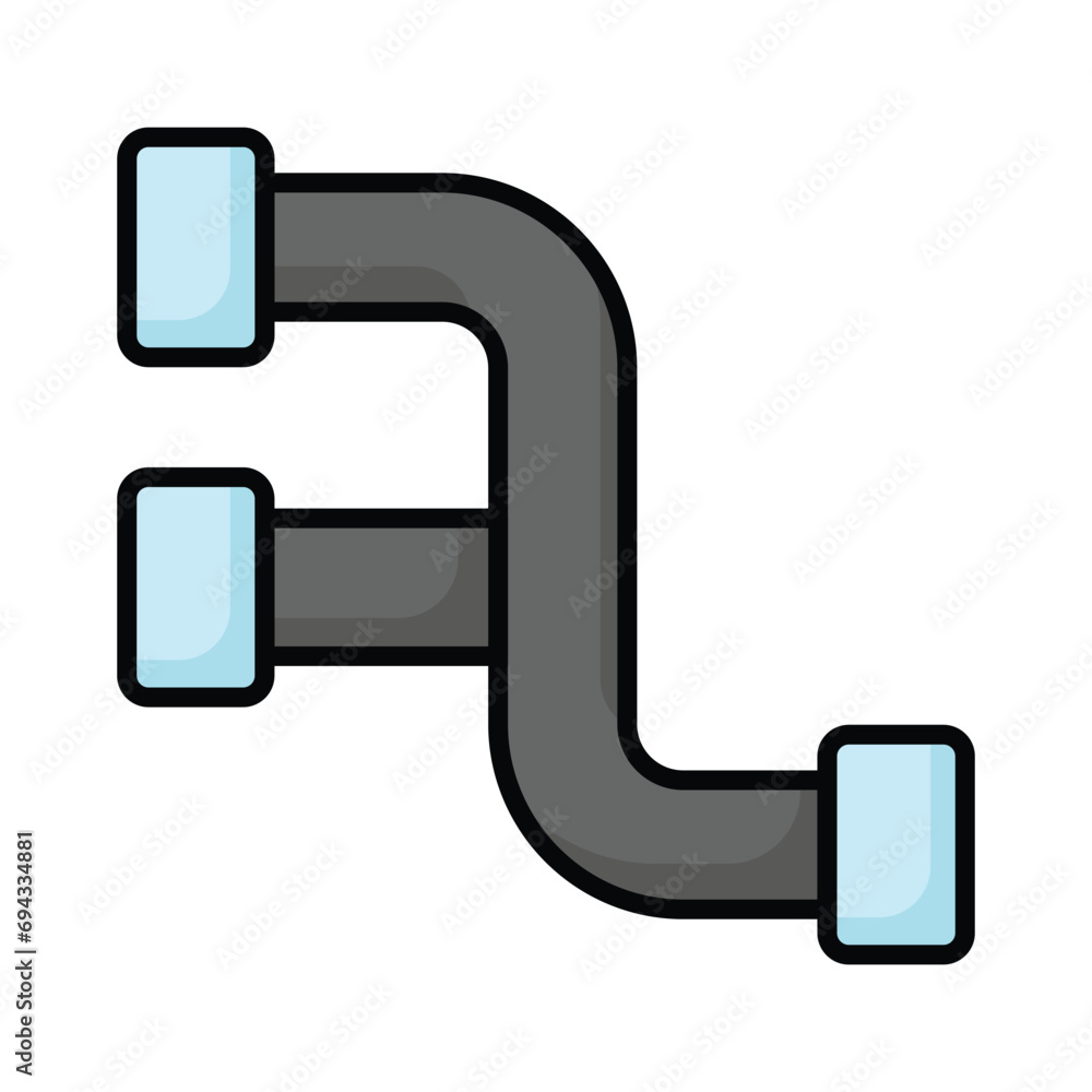 Plumbing icon in modern design style, ready to use icon Plumbing icon in modern design style, ready to use icon