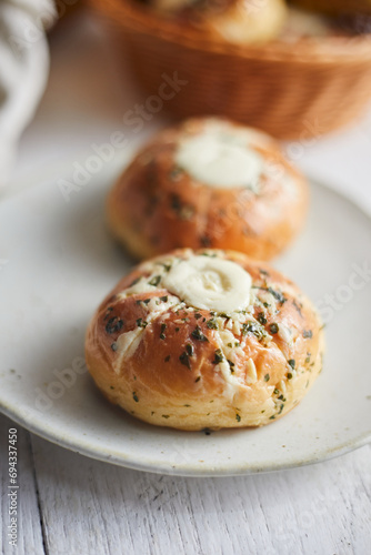 Cream Cheese Garlic Bread