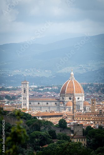 View of the Florence, Tucany, and it's Cathedral (Duomo di Firenze) 