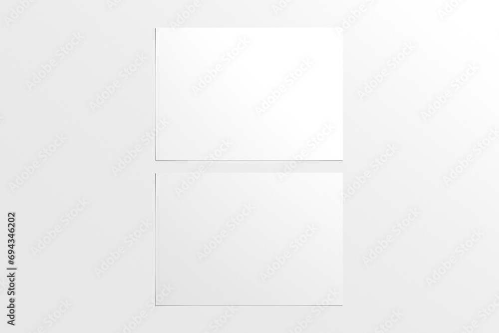 Brochure Flyer Mockup 3D Rendering Brochure Flyer Mockup 3D Rendering
