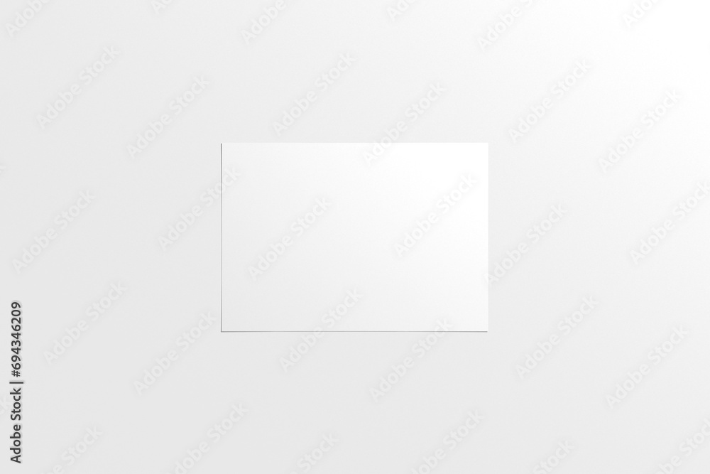 Brochure Flyer Mockup 3D Rendering Brochure Flyer Mockup 3D Rendering