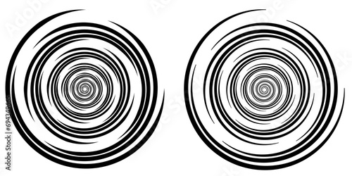 Halftone circular dotted frame set. Circle dots isolated on white background. Logo design element for medical, care, cosmetics. Round the border using halftone circle dots line