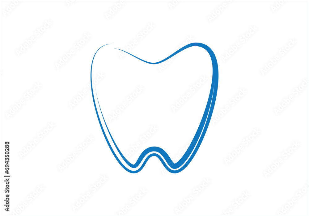 Dental Clinic Logo Teeth Tooth abstract design vector template