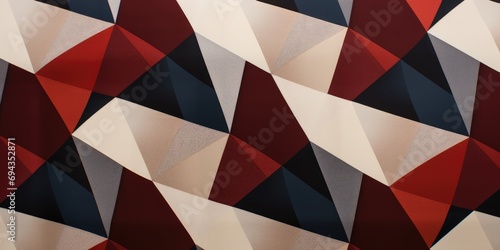 Black, brown and gray seamless background pattern with rhombuses.